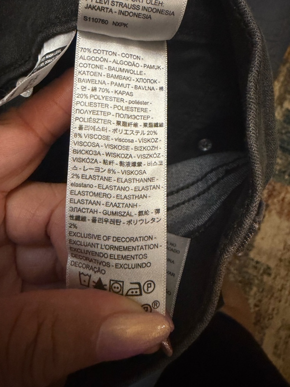 Women Levi’s 311 Skinny Shaping Denim - Picture 7 of 7